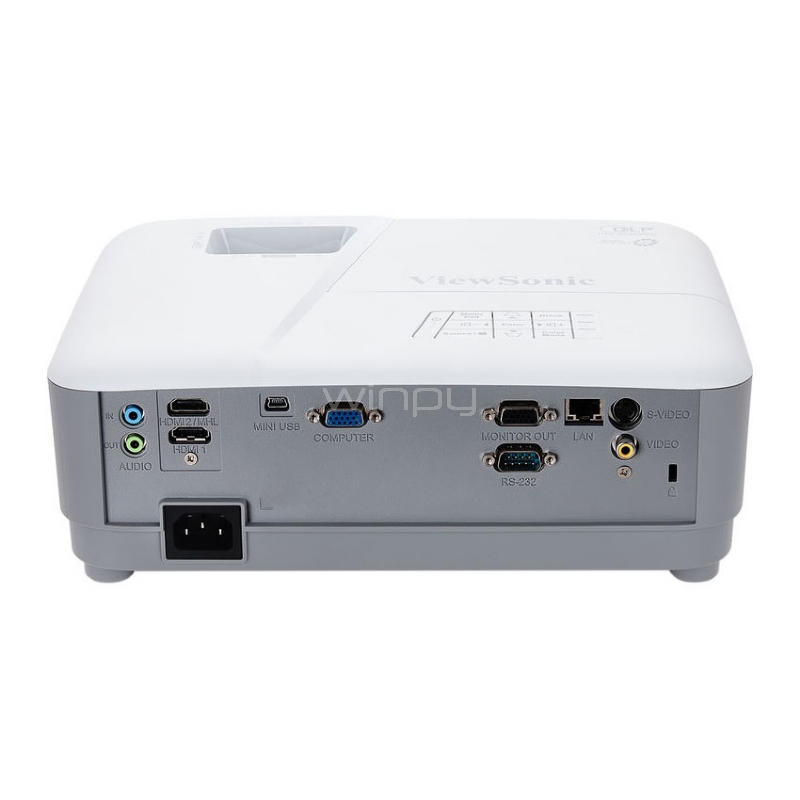 Proyector ViewSonic PG703W (DLP, 4000 lúmenes, 1280x800px, VGA-HDMI-RCA)