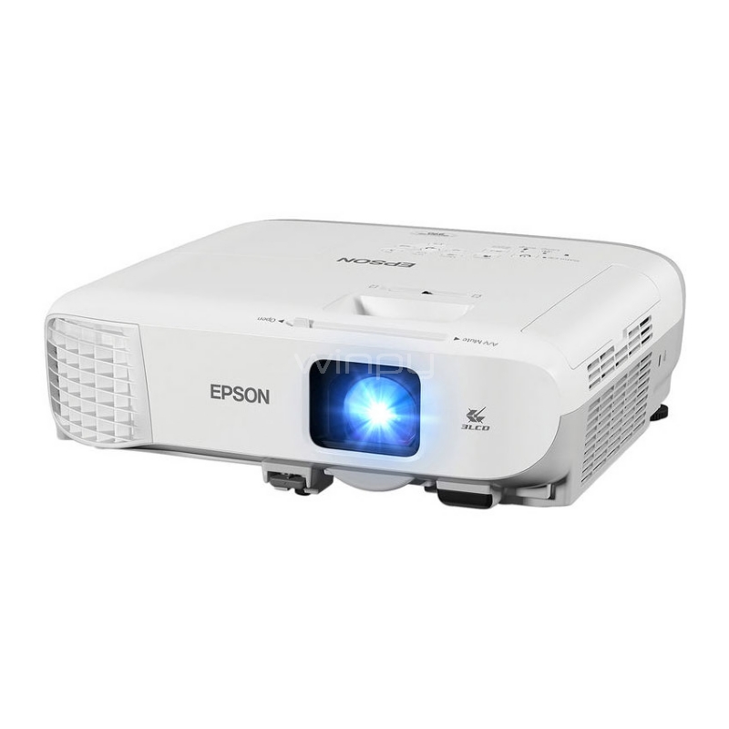 Proyector Epson PowerLite 970 (3LCD, 4000 lúmenes, 1024x768px, VGA-HDMI-RCA)