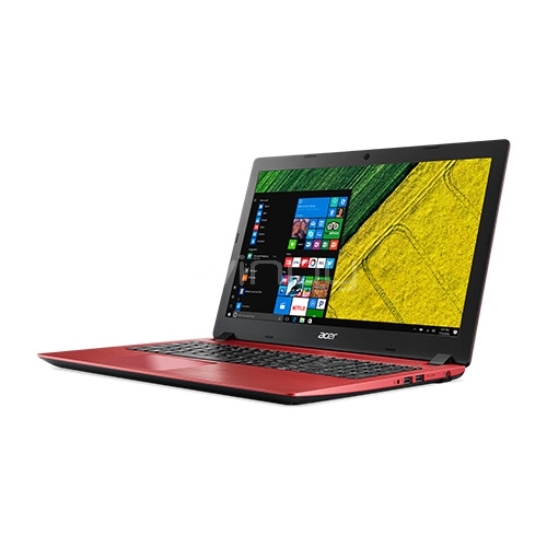 Notebook Acer Aspire 3 - A315-51-30PN (i3-6006U, 4GB DDR4, 1TB HDD, Win10, Pantalla 15,6, Rojo)