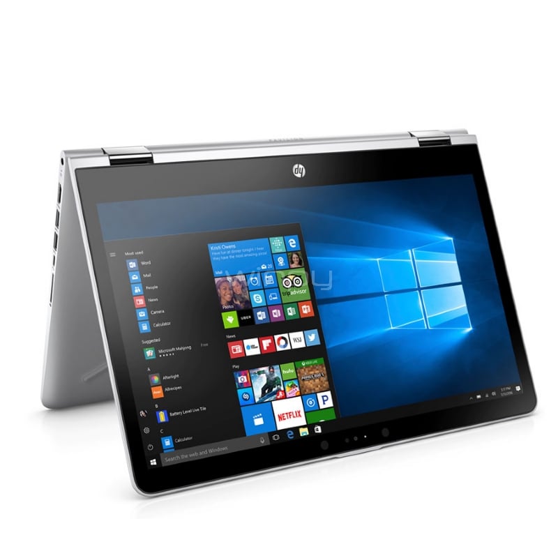Notebook HP Pavilion x360 - 14-ba008la (i7-7500U, GeForce 940MX 4GB, 8GB DDR4, 128SSD+1TB, Pantalla Touch 14, Win10)