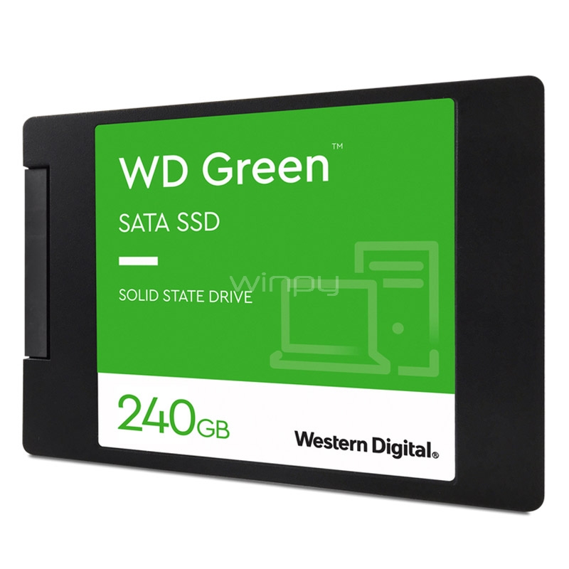 Disco estado sólido Western Digital Green de 240GB (SSD, SATA)