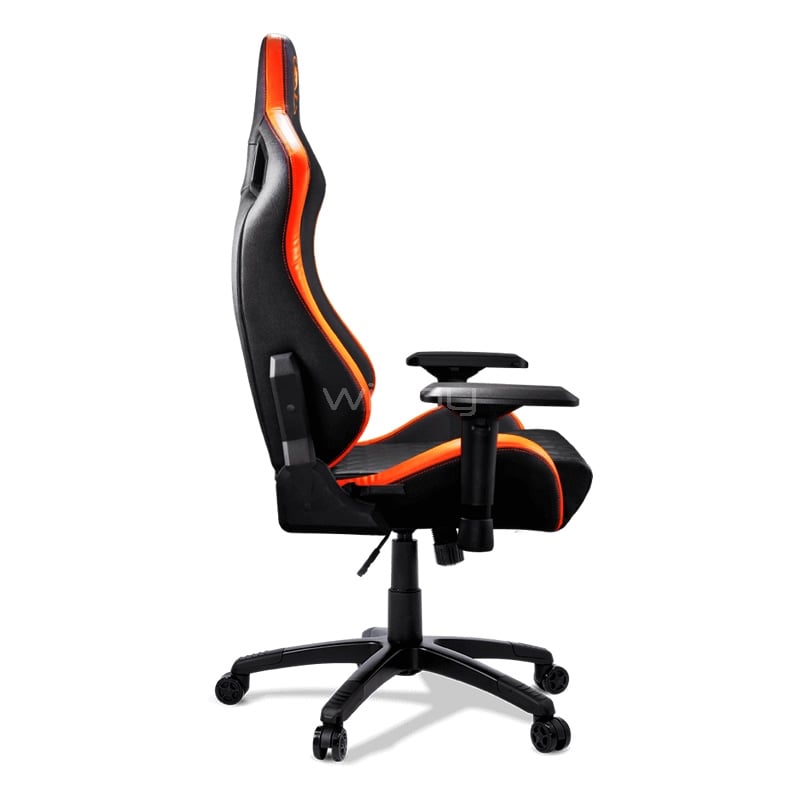Silla Gamer Cougar Armor S (Negro/Naranjo)