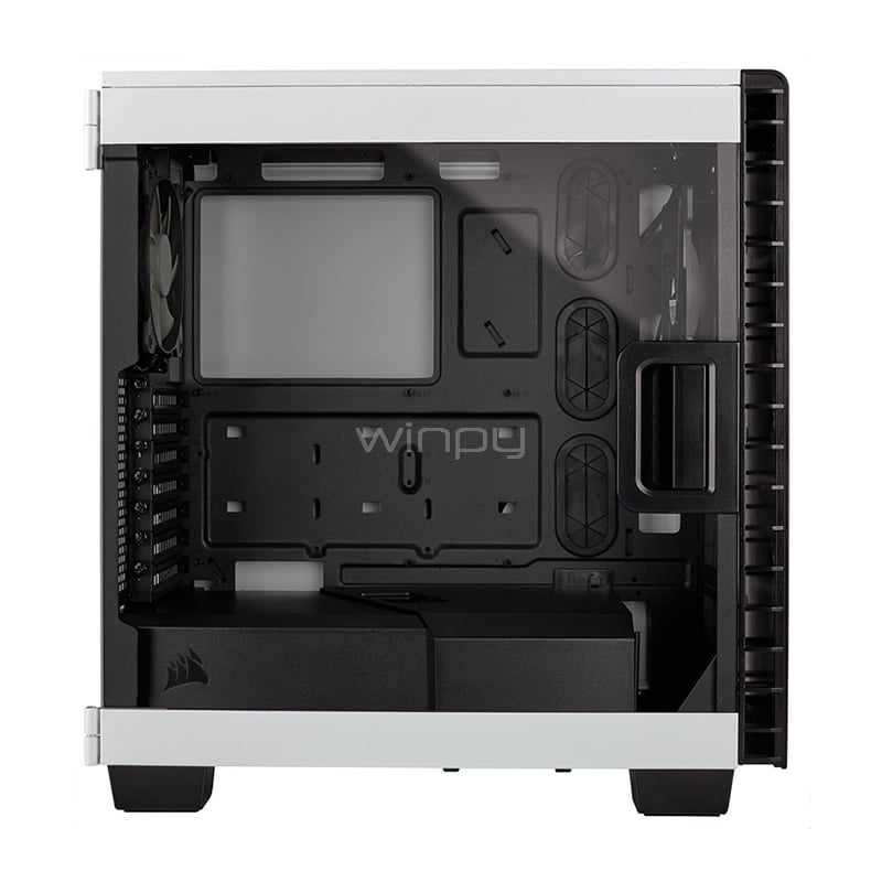 Gabinete compacto Corsair Carbide Series Clear 400C (SemiTorre, Ventana, Blanco)