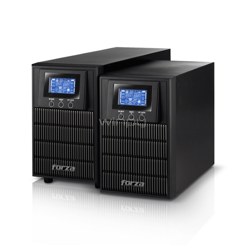 UPS  Online Forza, Doble conversión, FDC-1002T-C (1000VA/800W 220V 5-Conector IEC C14)