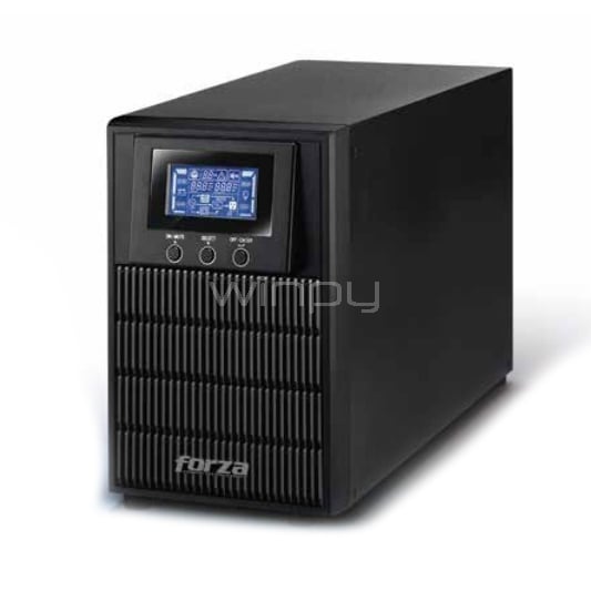UPS  Online Forza, Doble conversión, FDC-1002T-C (1000VA/800W 220V 5-Conector IEC C14)