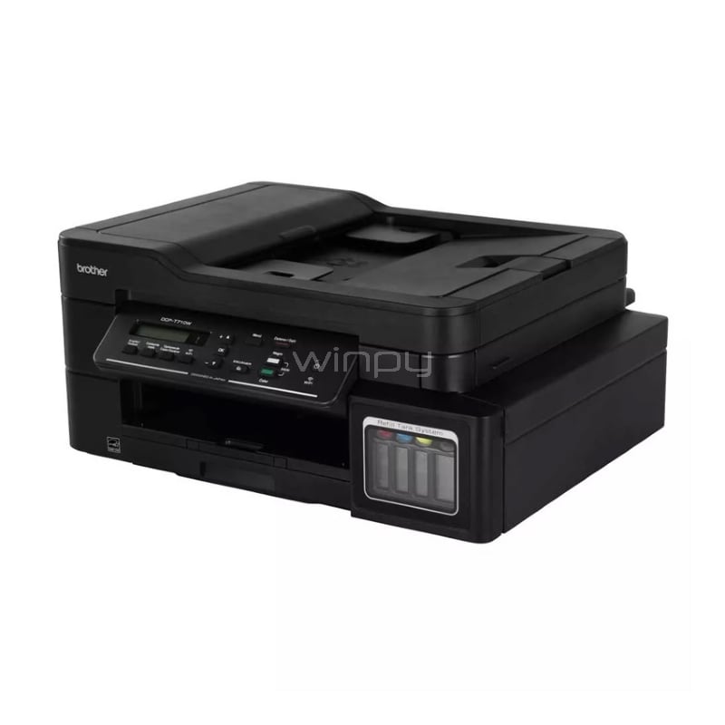 Impresora multifuncional Brother DCP-T710W (Inyección de tinta a color, WiFi, ADF)