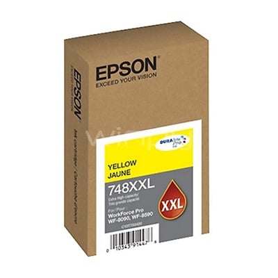 Cartucho de Tinta amarillo Extra Alta Capacidad Epson 748XXL