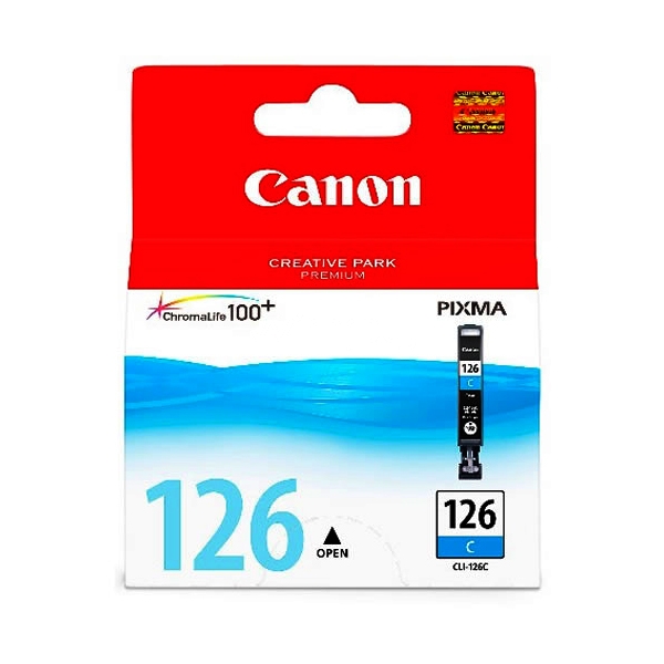 Cartridges de Tinta Canon CLI-126 - Cyan