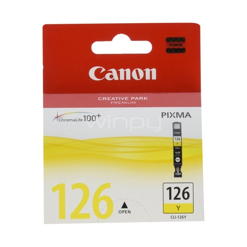 Cartridges de Tinta Canon CLI-126 - Amarillo