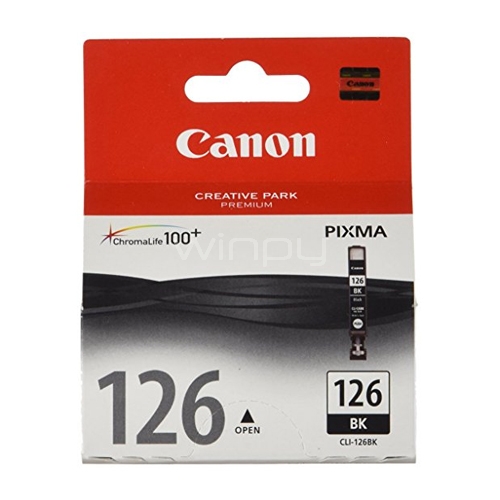 Cartridges de Tinta Canon CLI-126 - Negro