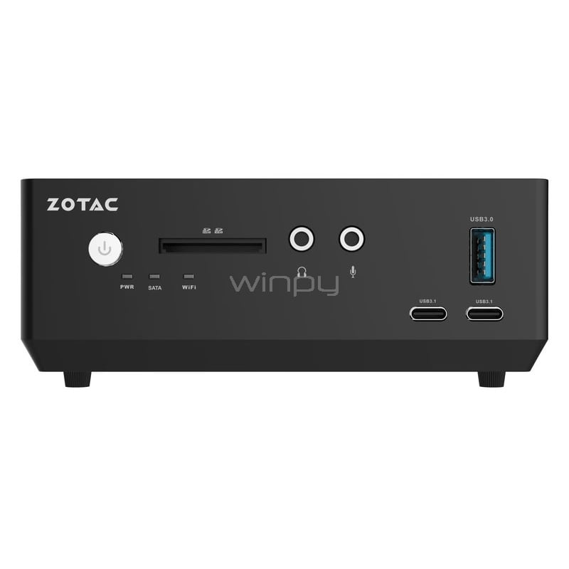 Mini PC Zotac MI640NANO-U (i5-8250U, Sin RAM, Sin disco, FreeDos)