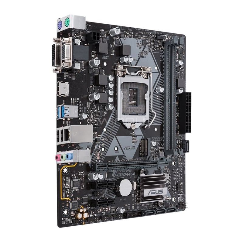 Placa Madre Asus Prime H310M-A (mATX, LGA1151v2, DDR4 2133