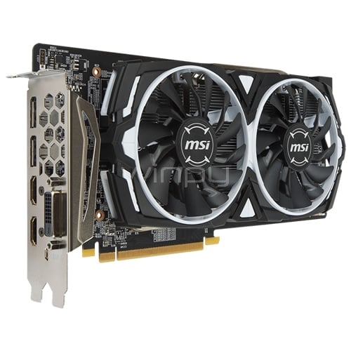 Tarjeta gráfica MSI Radeon RX 580 ARMOR 8G OC de 8GB GDDR5