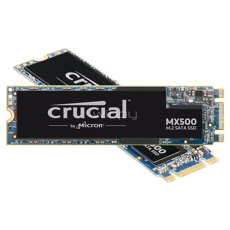 Unidad estado sólido Crucial MX500 de 250GB (M2 2280, 3D NAND, 560
