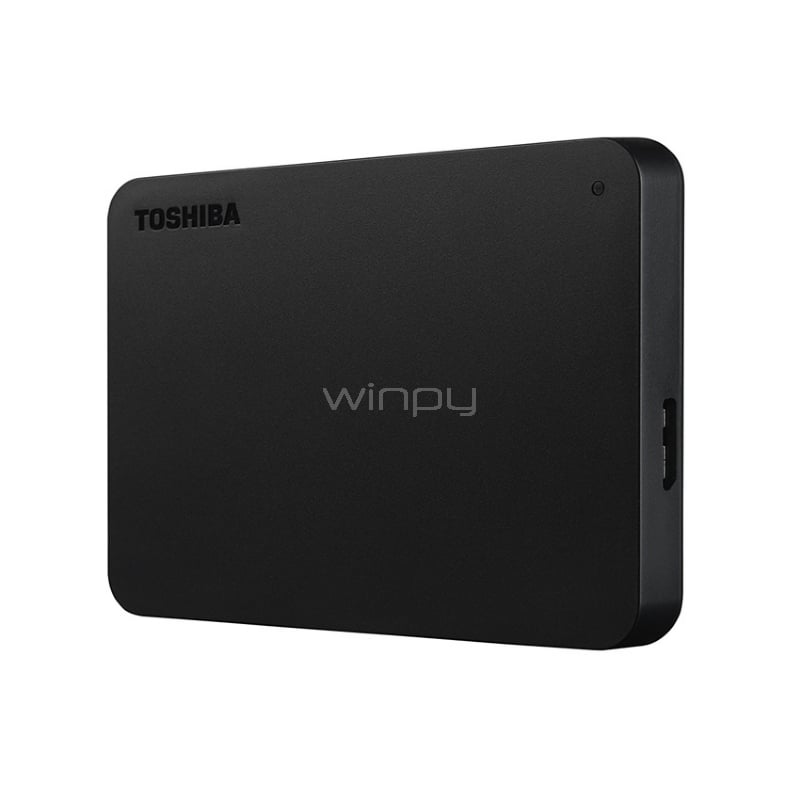 disco duro portátil toshiba canvio basics de 2tb (usb 3.0 - negro)