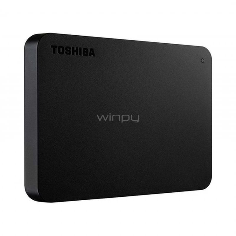 disco duro portátil toshiba canvio basics de 2tb (usb 3.0 - negro)