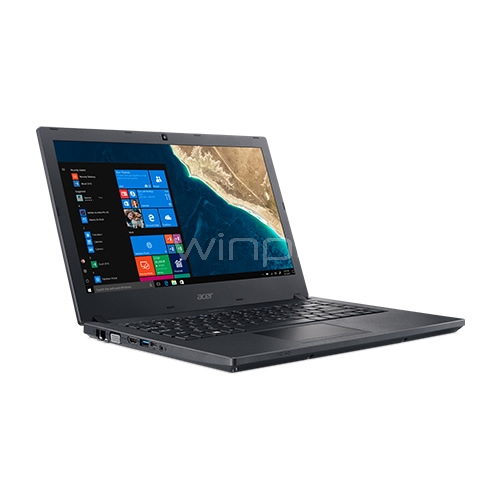 Notebook Acer TravelMate P2 - TMP2410-M-5854 (i5-7200U, 8GB DDR4, 1TB HDD, Pantalla 14, Win10 Pro)