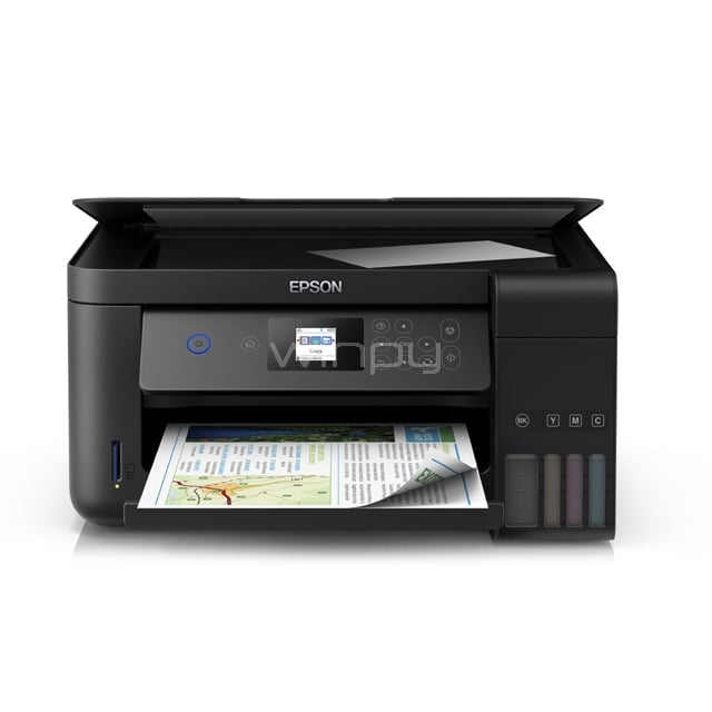 Multifuncional Epson EcoTank L4160 (Tinta Color, Duplex, LCD, WiFi-USB)
