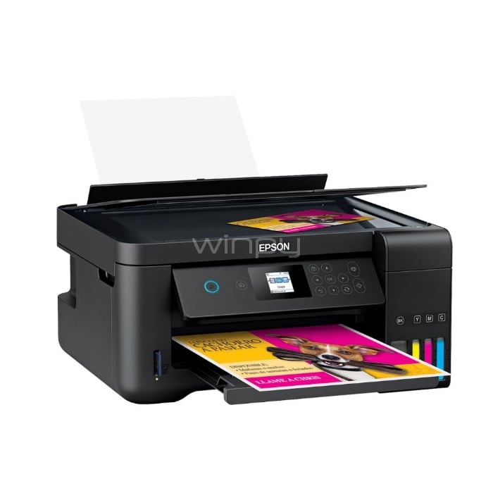 Multifuncional Epson EcoTank L4160 (Tinta Color, Duplex, LCD, WiFi-USB)