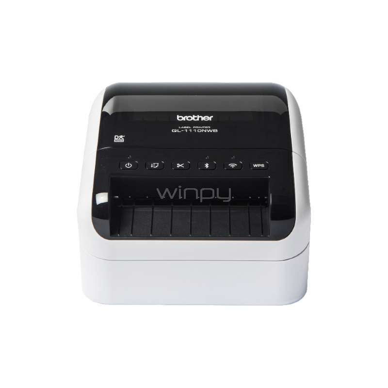 Impresoras de etiquetas Brother QL-1110NWB (Hasta 103mm ancho, USB, RED, WiFi y Bluetooth)