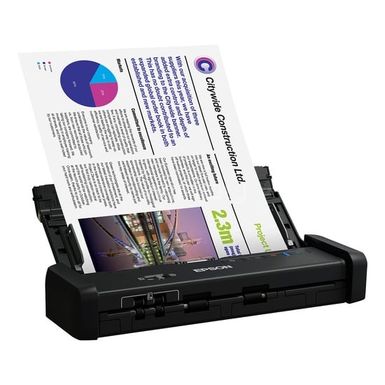 Escáner Epson WorkForce DS-320 (Dúplex automatico, 20 hojas, PC-Mac)