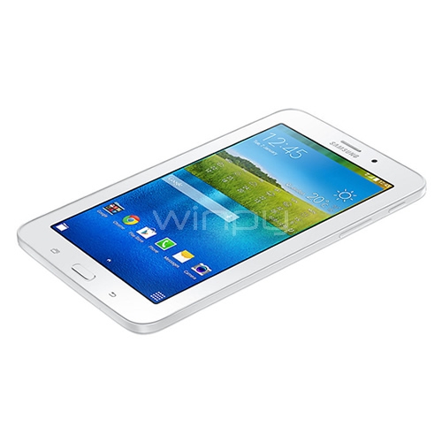 Tablet Samsung Galaxy Tab E de 7 pulgadas (Quad-Core, 1GB RAM, 3G, WHITE)