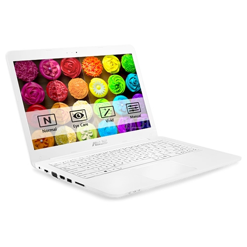 Notebook Asus VivoBook E402NA-GA065T (N4200, 4GB RAM, 1TB HDD, Pantalla 14, Win 10, Blanco)