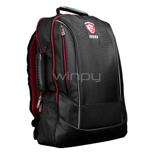 Mochila Gamer MSI Hecate (Para notebook de hasta 17 pulgadas)