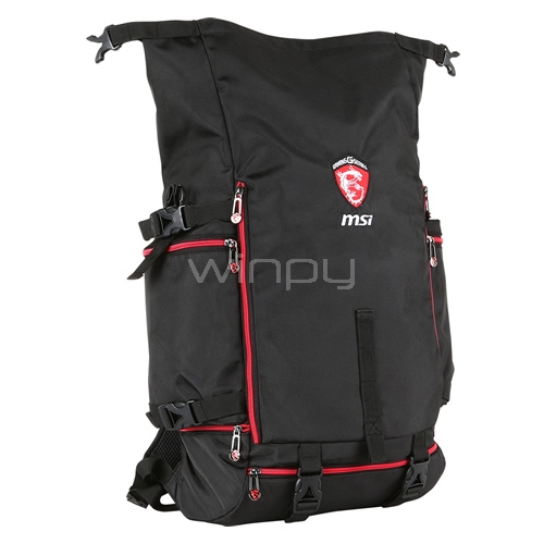 Mochila Gamer MSI Hermes (Para notebook de hasta 18 pulgadas)