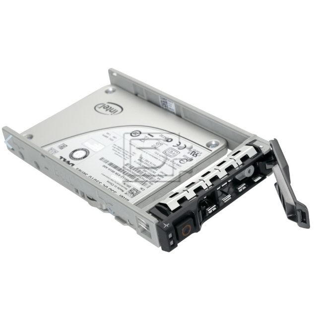 Disco estado sólido para servidor Dell de 400GB (SATA III, 2,5 pulgadas, incluye bandeja, Hot-Swap)