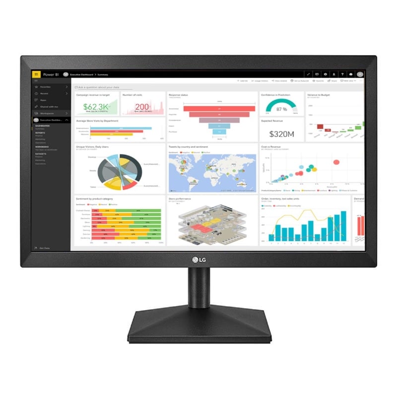 Monitor LG 20MK400H-B de 19.5“ 