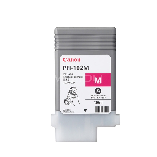 Tinta canon magenta Tanque PFI-102M