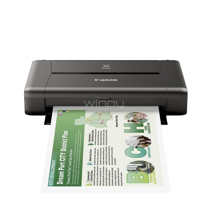 Impresora de tinta portátil Canon PIXMA iP110 (9600 x 2400 dpi, USB, WLAN,  Pixma Cloud-Link, Apple AirPrint) - Winpy.cl