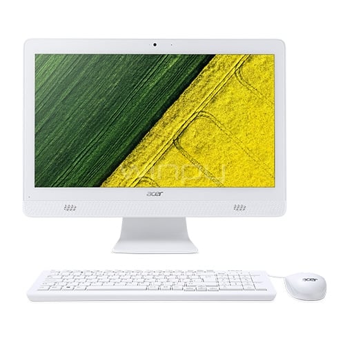 All in One Acer Aspire C con pantalla de 19,5 - AC20-720-CR12 (Intel J3710, 4GB RAM, 1TB HDD, Win10)