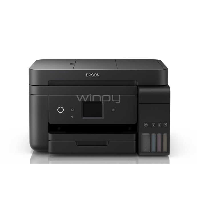 Multifuncional Epson EcoTank L6191 (Tinta Color, ADF, Duplex, 250 hojas,  LCD táctil, Wireless-Ethernet-USB) - Winpy.cl