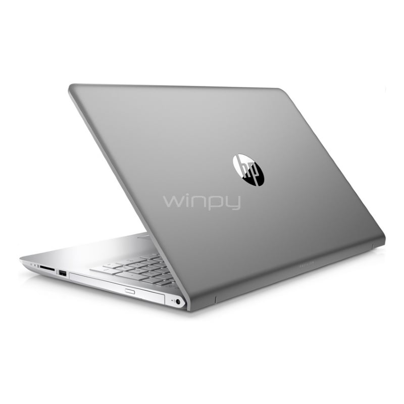 Notebook HP Pavilion 15-CD02LA (AMD A10-9620P, Radeon 530, 8GB DDR4, 1TB HDD, Pantalla 15.6, Win10, Plata)