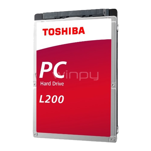 Disco duro para Notebook Toshiba L200 de 1TB (SATA, 5400rpm, formato 2,5)