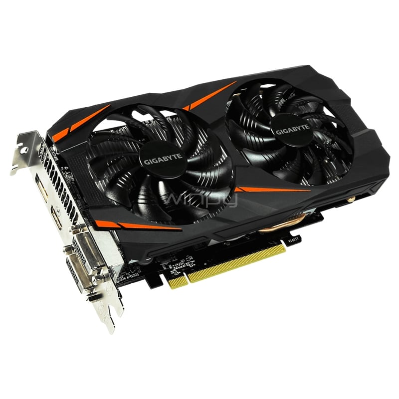 Tarjeta de Vídeo Gigabyte Nvidia GeForce GTX 1060 WINDFORCE OC 3G de 3GB GDDR5