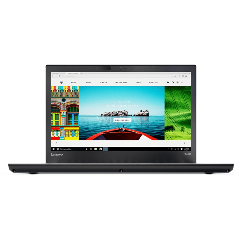 Ultrabook Lenovo ThinkPad T470 (i7-7600U, 8GB, 512GB M2 NVMe, Pantalla Full HD 14, Win10 Pro)