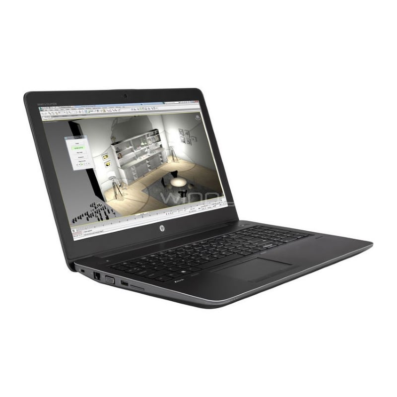 Mobile Workstation HP ZBook 15 G4 (i7-7820HQ, Quadro M1200, 8GB DDR4, 256GB SSD, Pantalla 15.6, Win10 Pro)