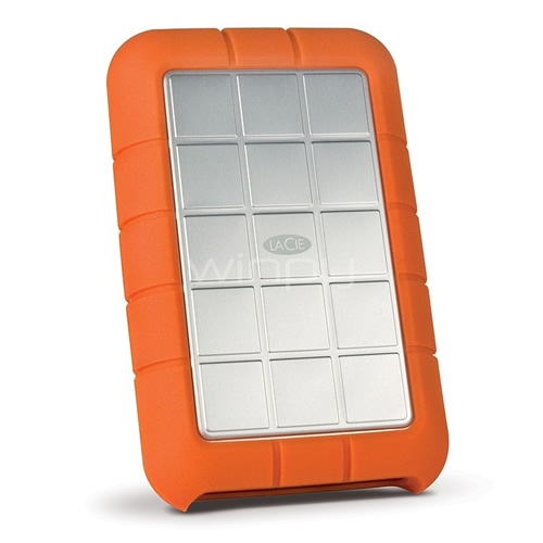 Disco duro LaCie Rugged de 2TB (USB 3.0 - FireWire 800)