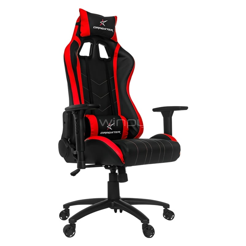 Silla Gamer Dragster GT400 (Negro & Rojo)