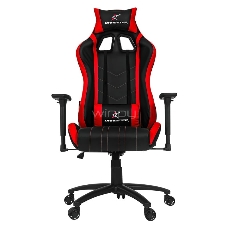 Silla Gamer Dragster GT400 (Negro & Rojo)