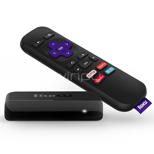 Reproductor Multimedia ROKU Express (1080p, HDMI, APP, Control Remoto)