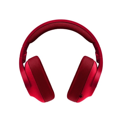 Audífonos Gamer Logitech G433 con sonido envolvente 7.1 con micrófono (Rojo)