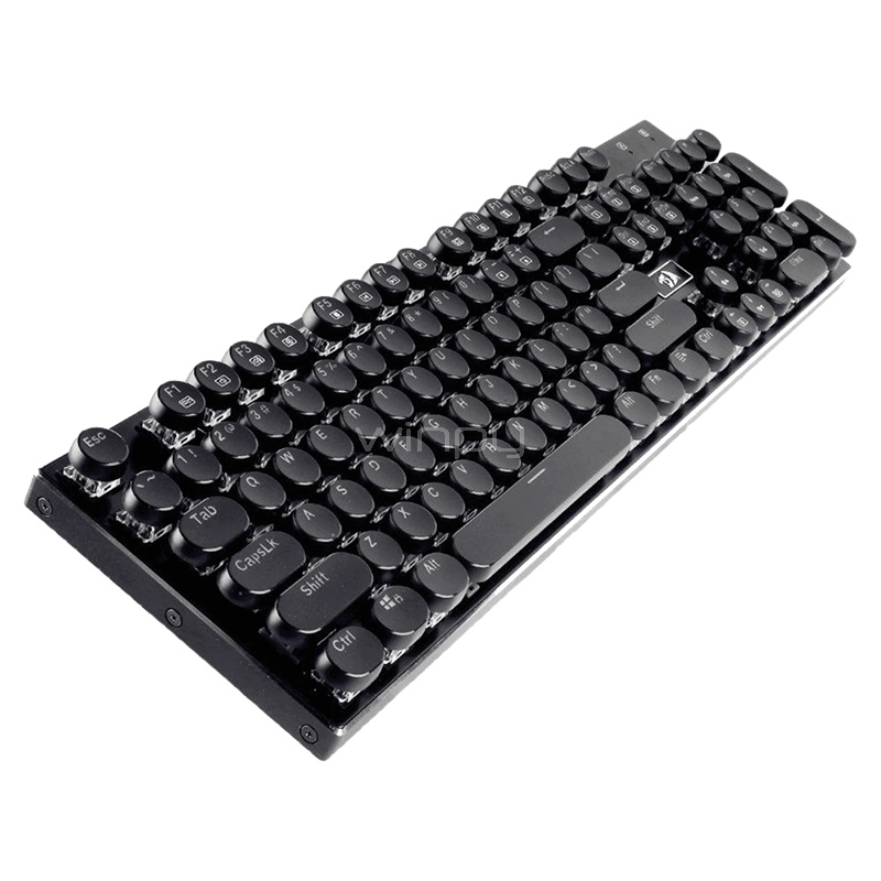 Teclado Mecánico Redragon Devarajas Round Keys (Switches Outemu Brown, IP67, RGB, Español)
