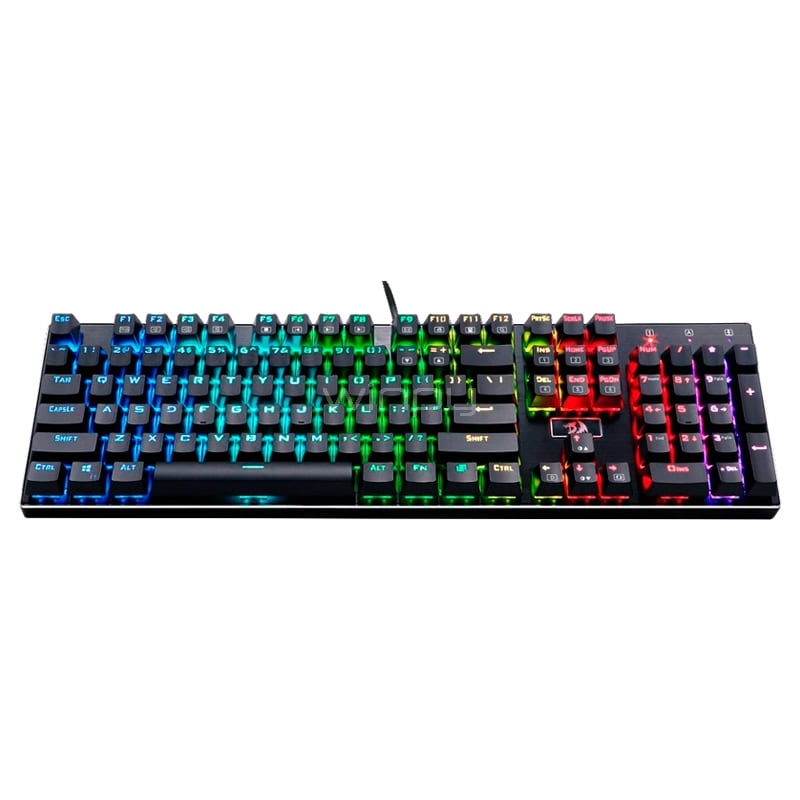 Teclado Mecánico Redragon Devarajas RGB (Switches Outemu Brown, Español)
