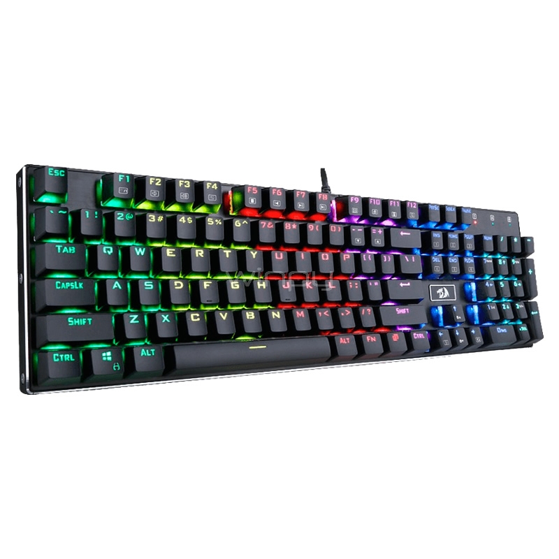 Teclado Mecánico Redragon Devarajas RGB (Switches Outemu Brown, Español)