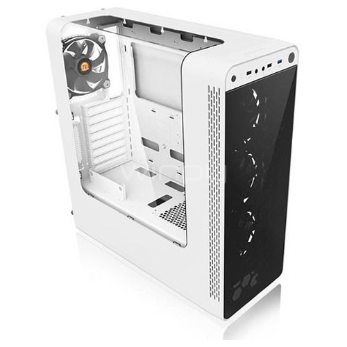 Gabinete Thermaltake View 27 (ATX, Sin Fuente, White, Led)