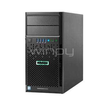 Servidor HPE ProLiant ML30 Gen9 (Xeon E3-1220v6, 8GB DDR4, Sin disco, Torre 4U)